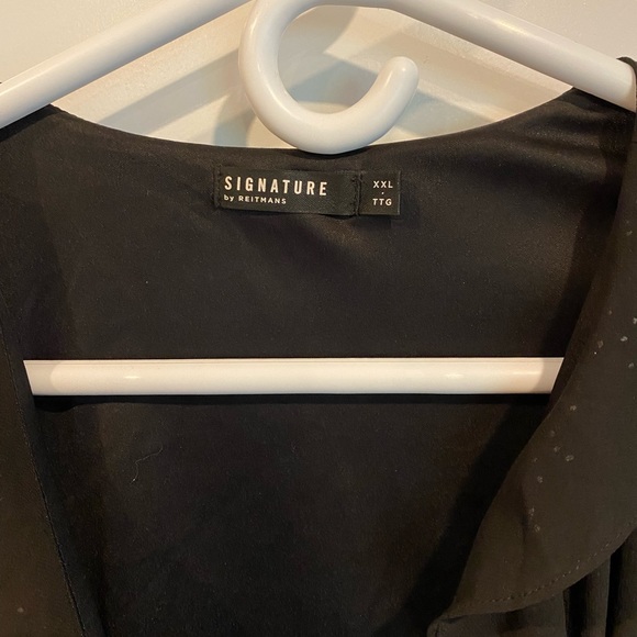 Short black dress, XXL, Retmains - Picture 2 of 5